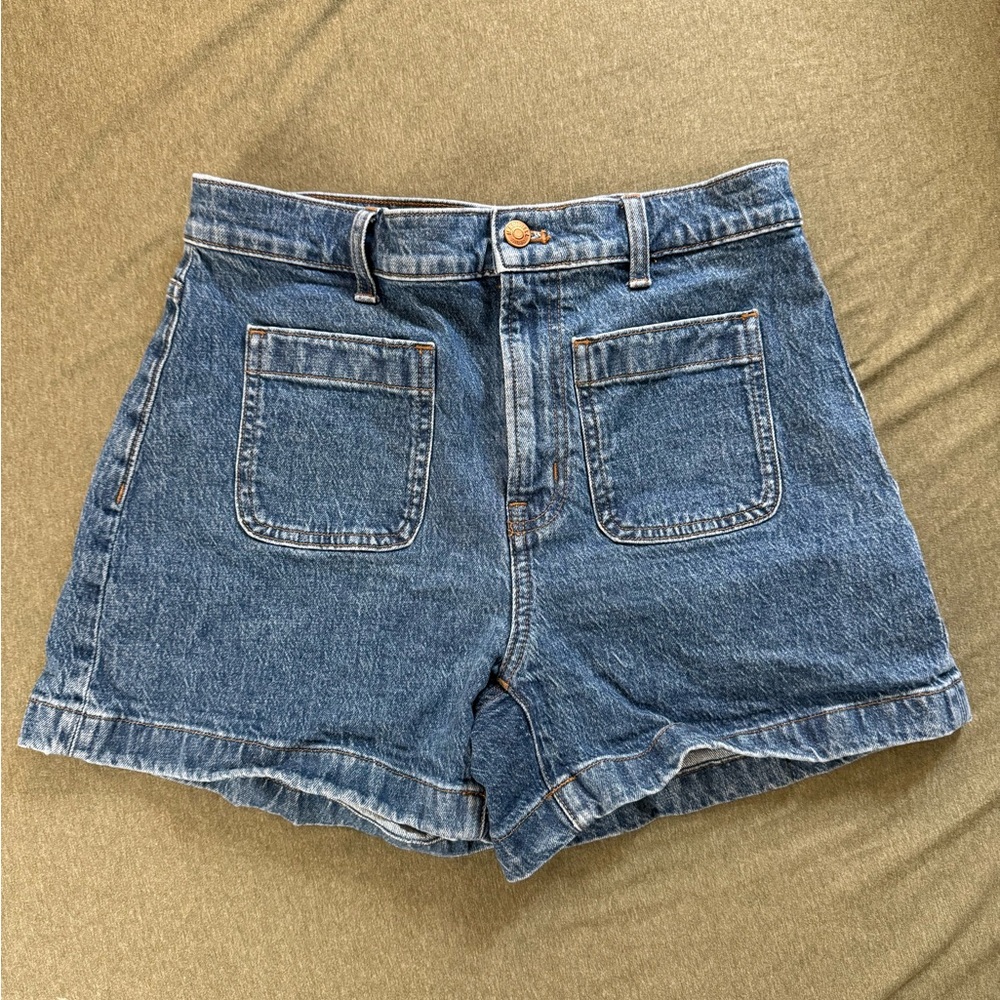 Madewell The Denim Emmett Short: Patch Pocket Edition